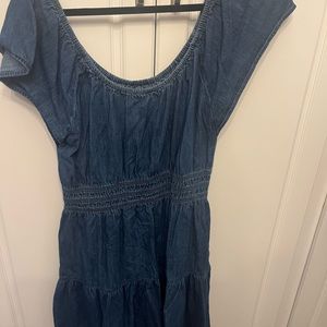 GAP Blue Denim Mini Dress
